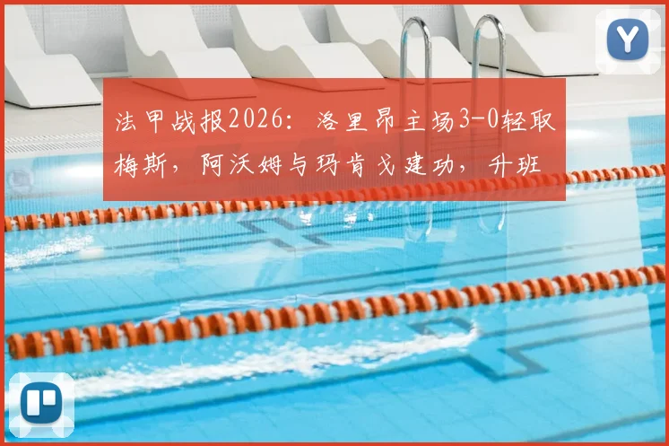 法甲战报2026:洛里昂主场3-0轻取梅斯,阿沃姆与玛肯戈建功,升班马遭遇赛季首败